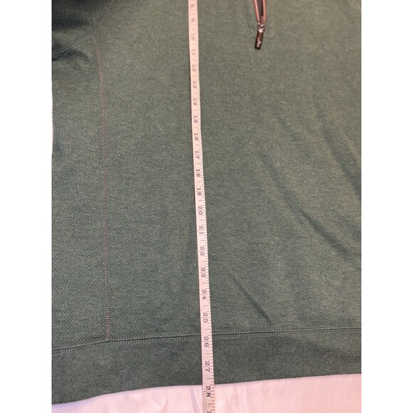 Tommy Bahama Flipshore 1/4 Zip Reversible Sweatshirt Green & Gray Mens Large - Picture 6 of 11